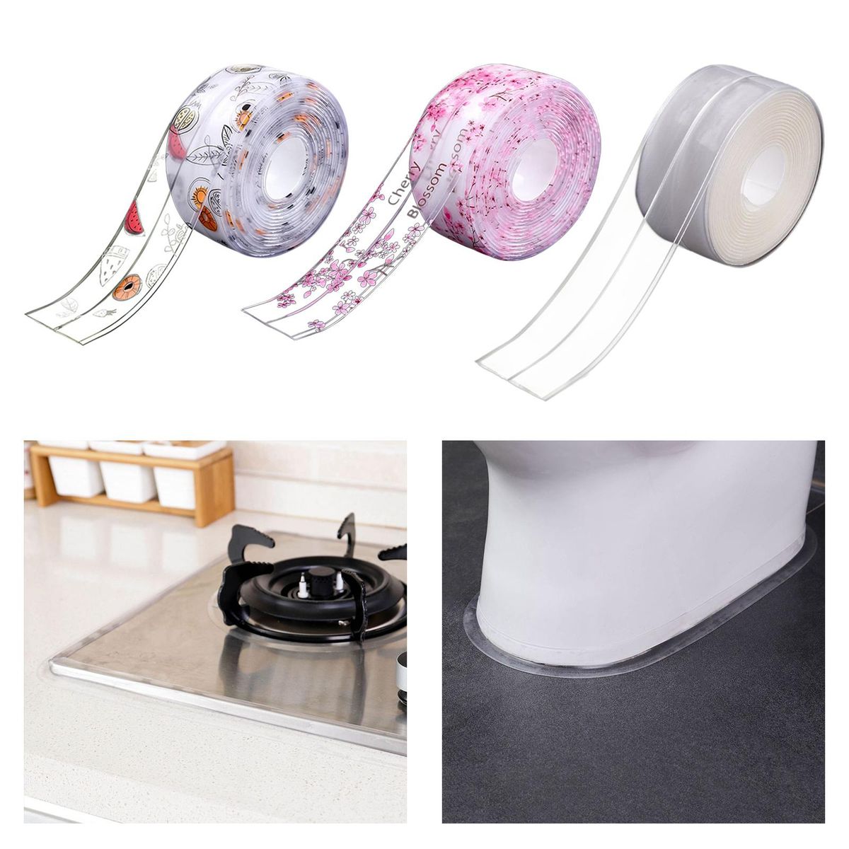 Bath Sealing Strip Tape Door Tape Wall Sticker For Wall A
