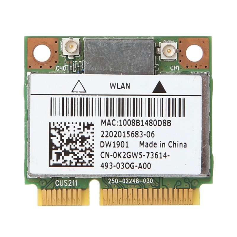 For DELL DW1901 AR5B22 Wireless Dual Band Half Mini PCI-E