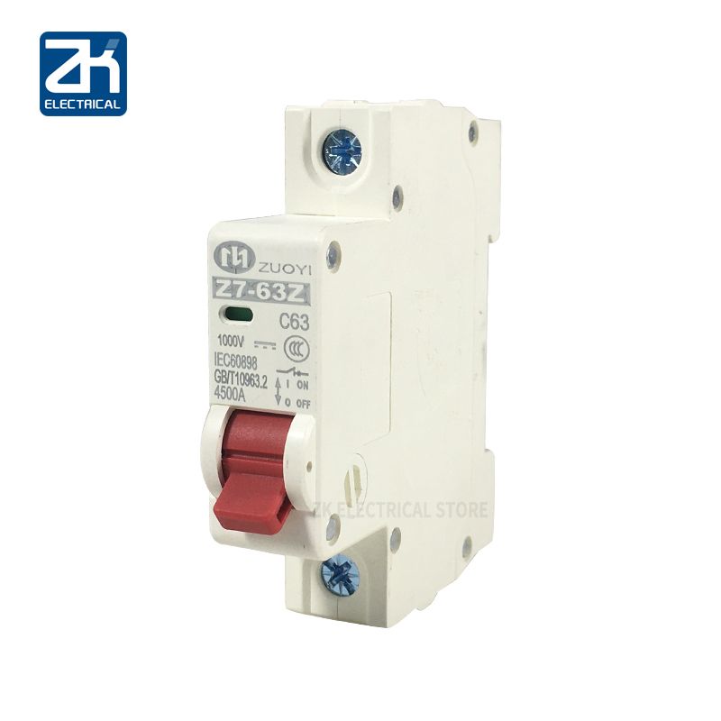 Mini Disyuntor Solar De 1P CC 500V 1000V, 6A, 10A, 16A,