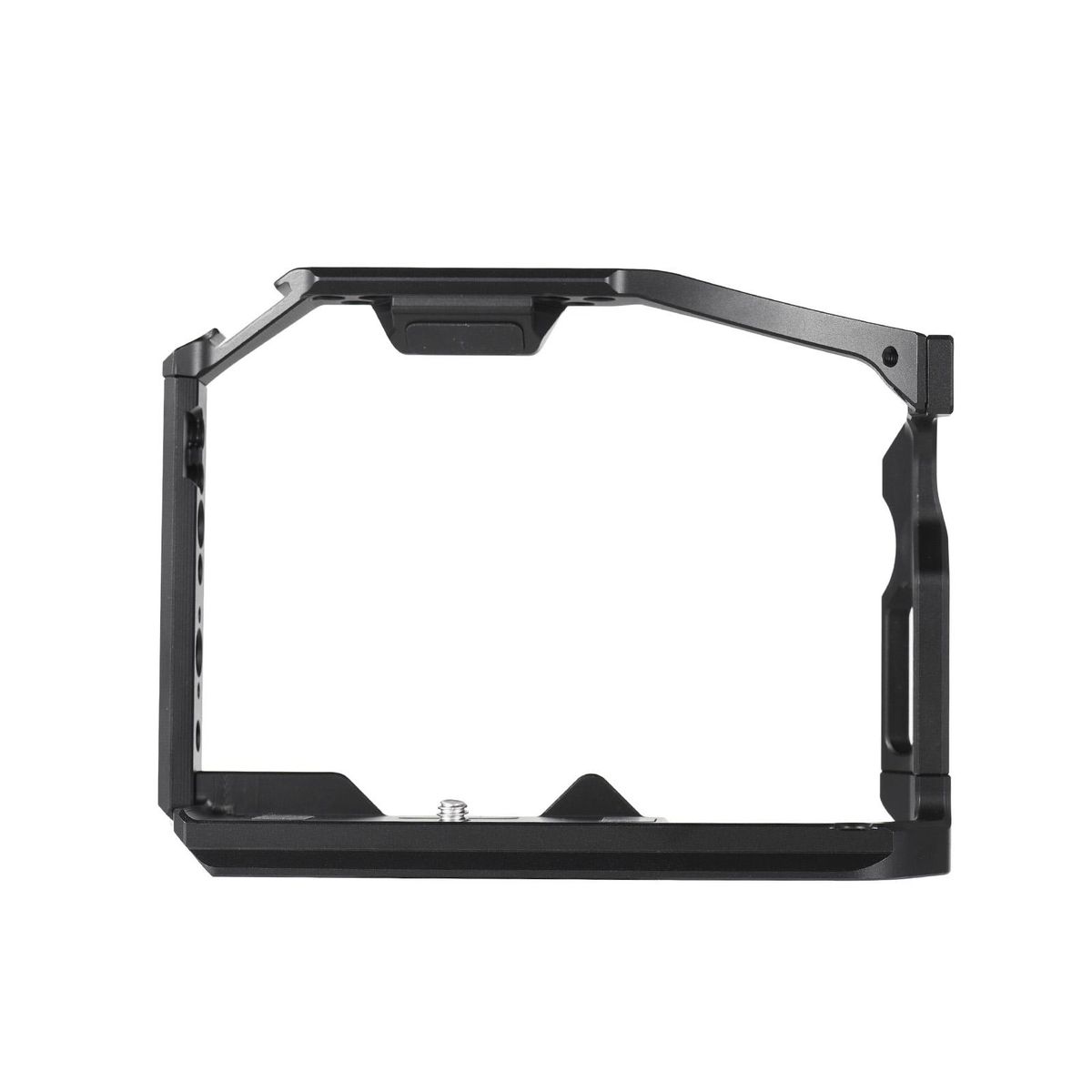 JLwin Protective Camera Cage Aluminum Alloy with Cold Shoe Mount Magnetic Wrench Slot Numerous 1/4in And 3/8in Threaded Holes Compatible with Panasonic GH6 Camera