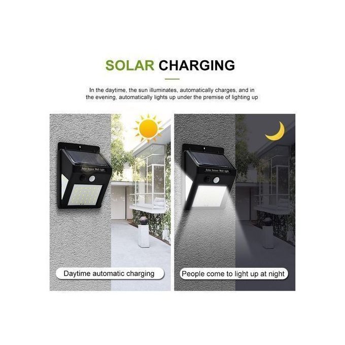 LED Outdoor Waterproof Solar Lamp Motion Sensor Night Light