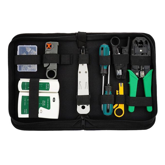 Home Network Maintenance Tool Kit Portable Phone LAN Cable