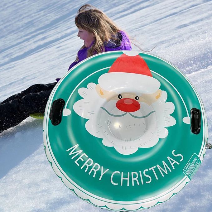 Snow Tube Skiing 47'' With Reinforced Handle Skating Kids Christmas