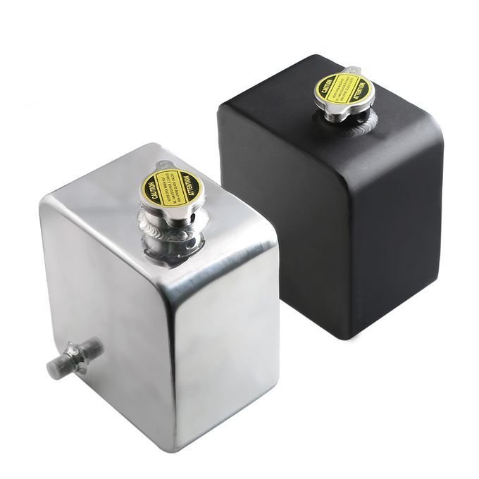 Universal 2L Aluminium Water Coolant Header Overflow