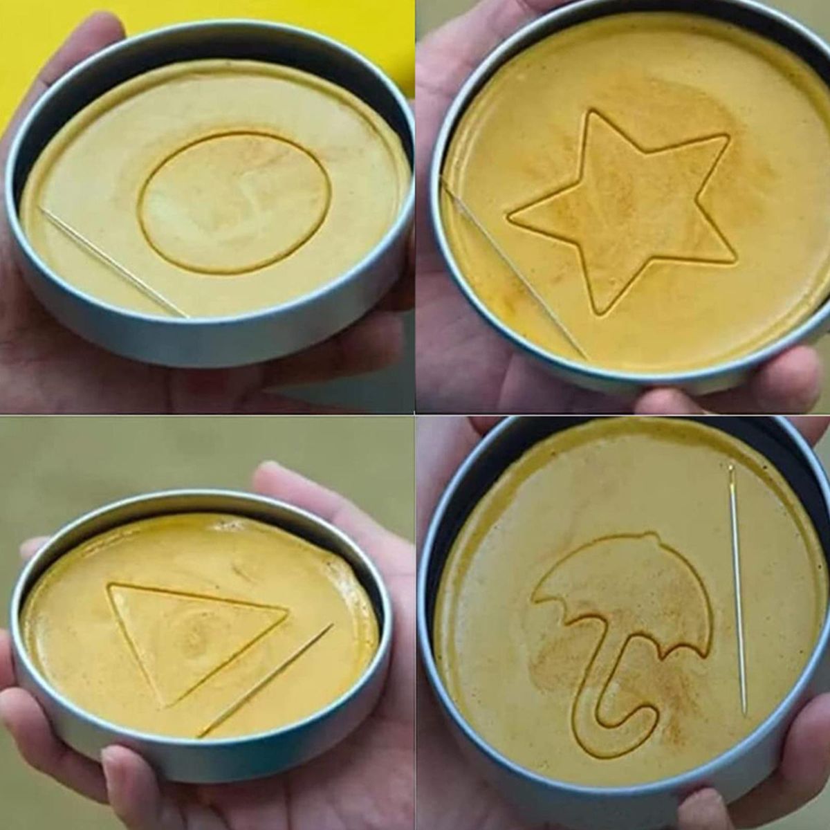 Biscuits Cutters with Storage Can Needle Cookies/Sandwich Cutters Candy/Chocolate Mold Gaming/Handmade Accessories, 12Pcs/Set