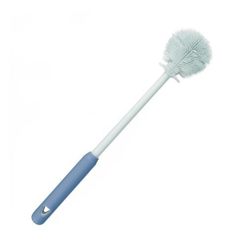 Non-Slip Baby Bottle Brush With Long Handle Silicone Cup