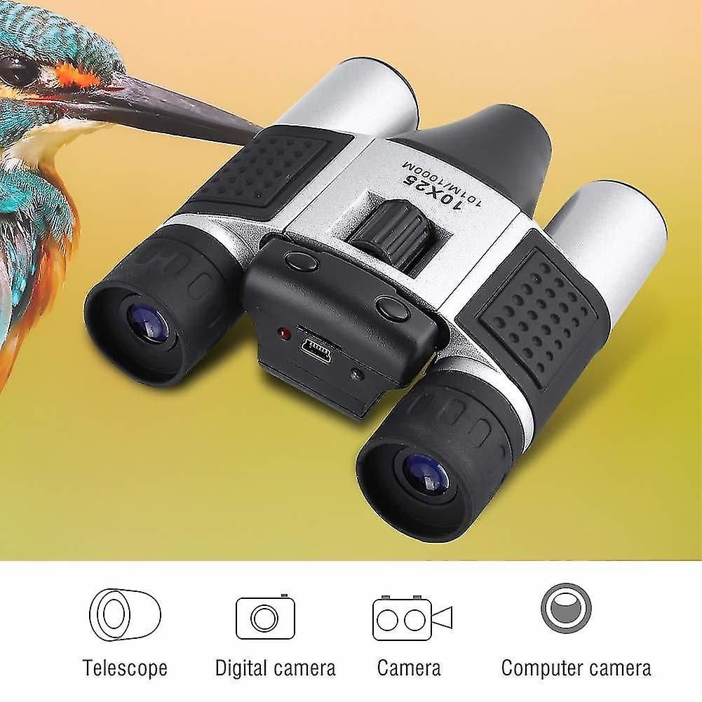 10x25 Digital Binoculars Camera With Video/Photo Recorder