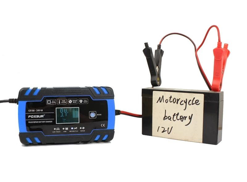 12V 24V Smart Car Battery Charger 60AH 100AH 120AH 150Ah Battery Charger Motorclcle Battery Charger