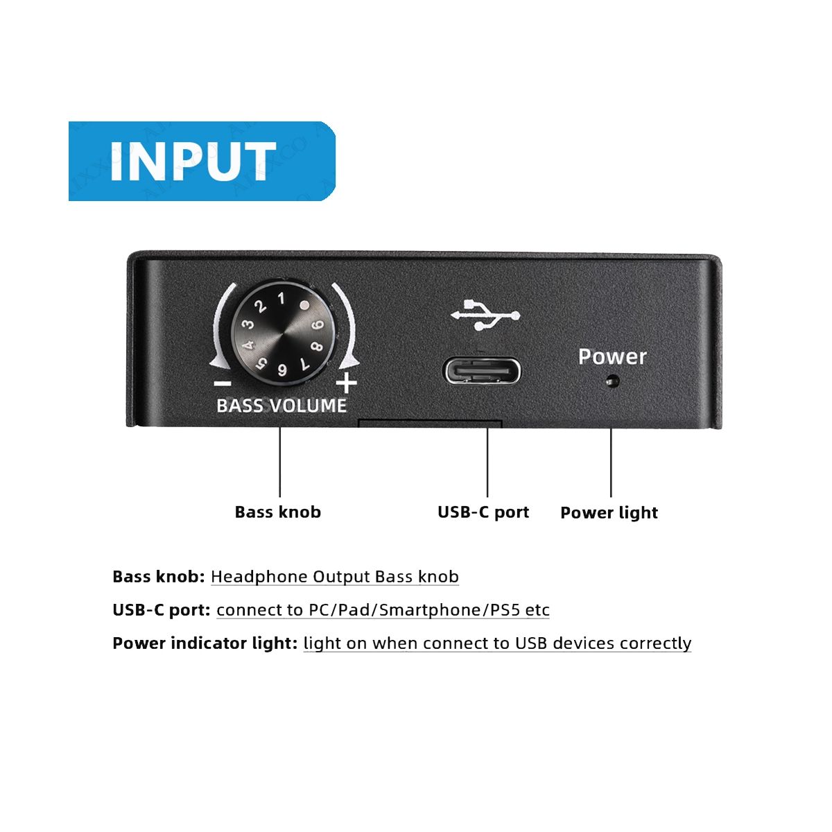 USB-C Sound Card Audio External 3.5mm Microphone Audio Adapter Soundcard for PS4 PC Laptop Headset USB Sound Card