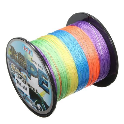 100M Super Strong N Dyneema Spectra PE Braided Sea Line 4#
