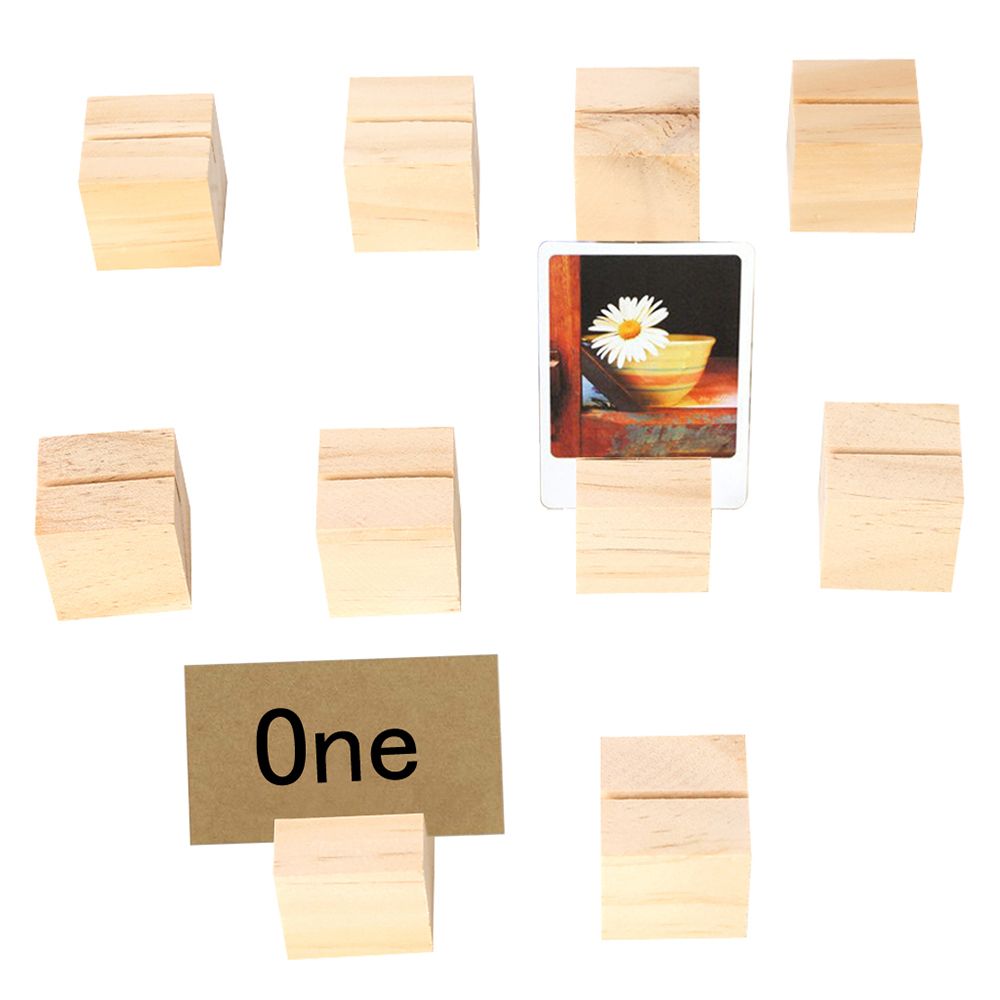 10pcs Handiness European Style Tree Branch Menu Seat Folder