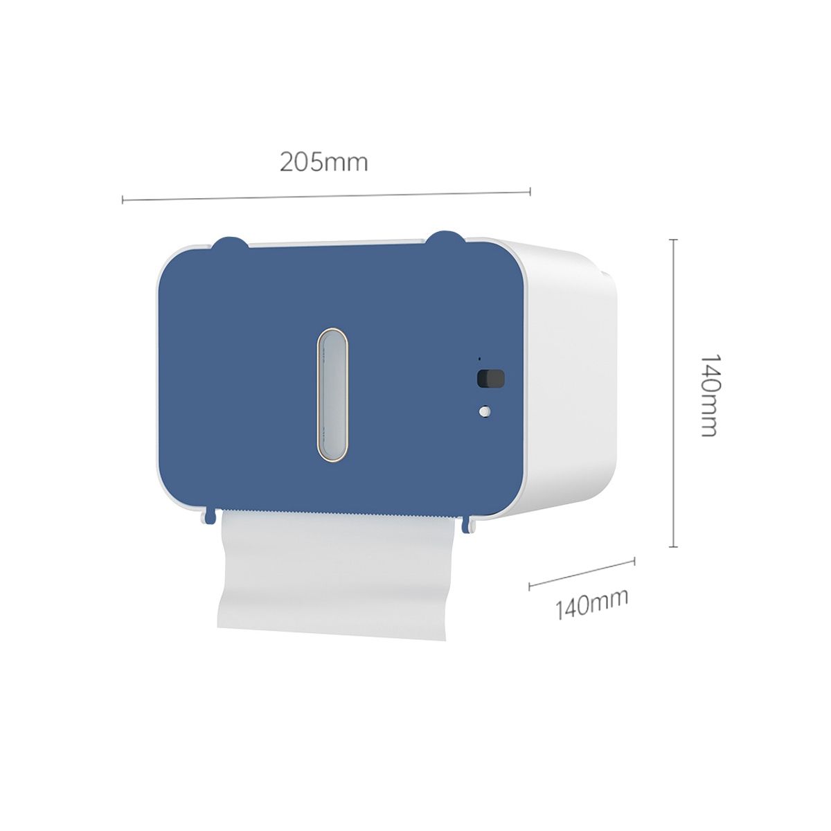 Wall Mounted Automatic Tissue Box Induction Toilet Paper Holder Tissue Case Rack Automatic Paper Towel Dispenser
