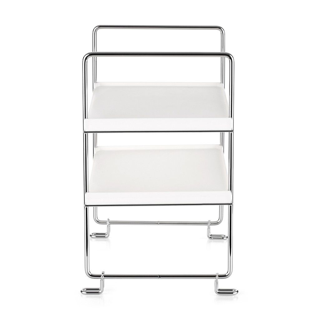 2-Tier Freestanding Stackable Organizer Shelf