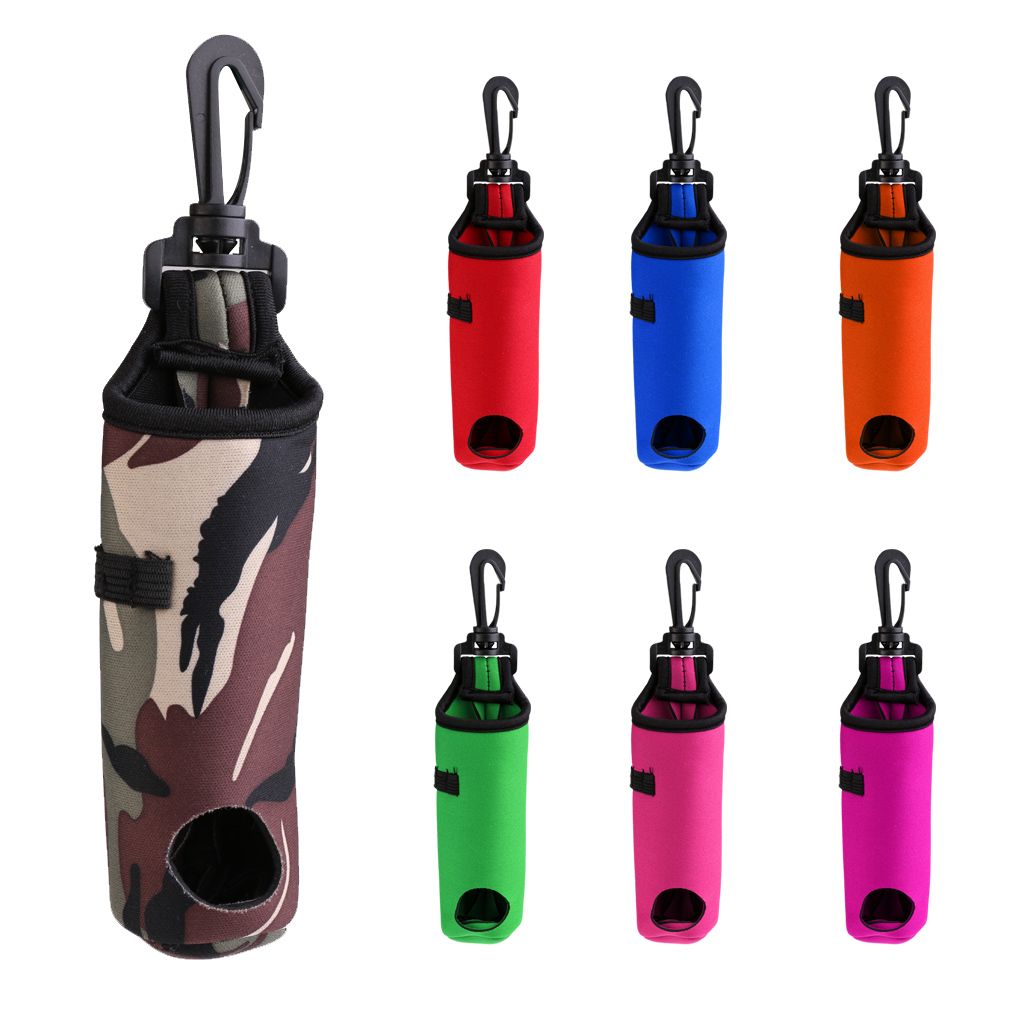 Neoprene Golf Balls Tees Holder Carry Bag Pouch Waist Belt Bag