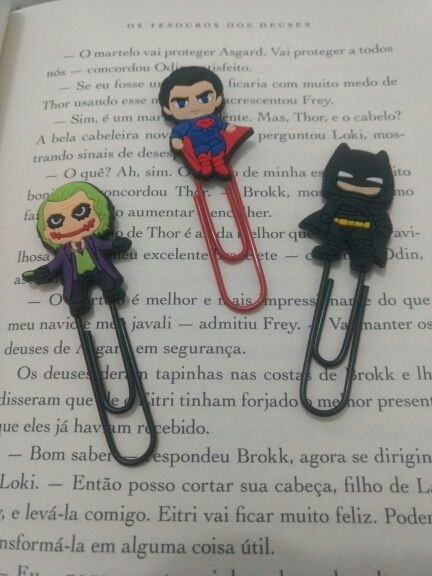 8pcs Captain Underpants Cute Bookmarks Paper Clips For For