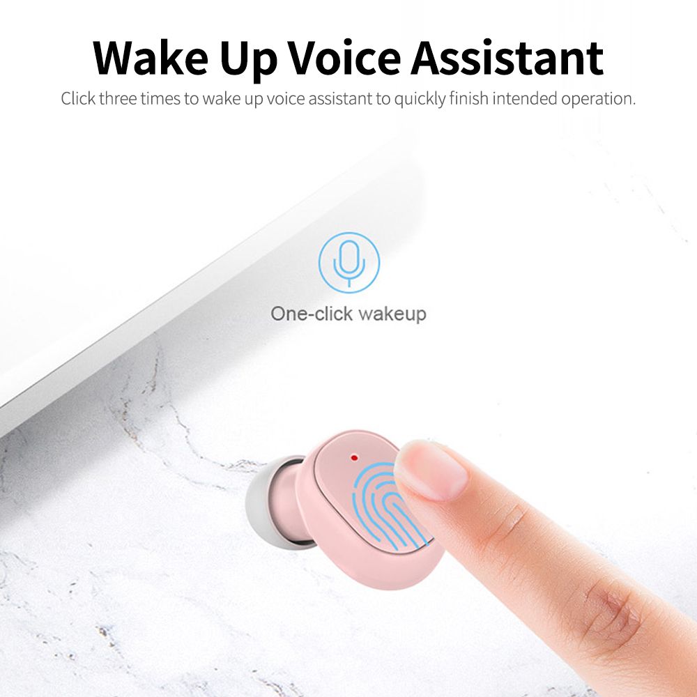 Wireless BT 5.0 Earbuds In-Ear Sports Earbuds Lightweight