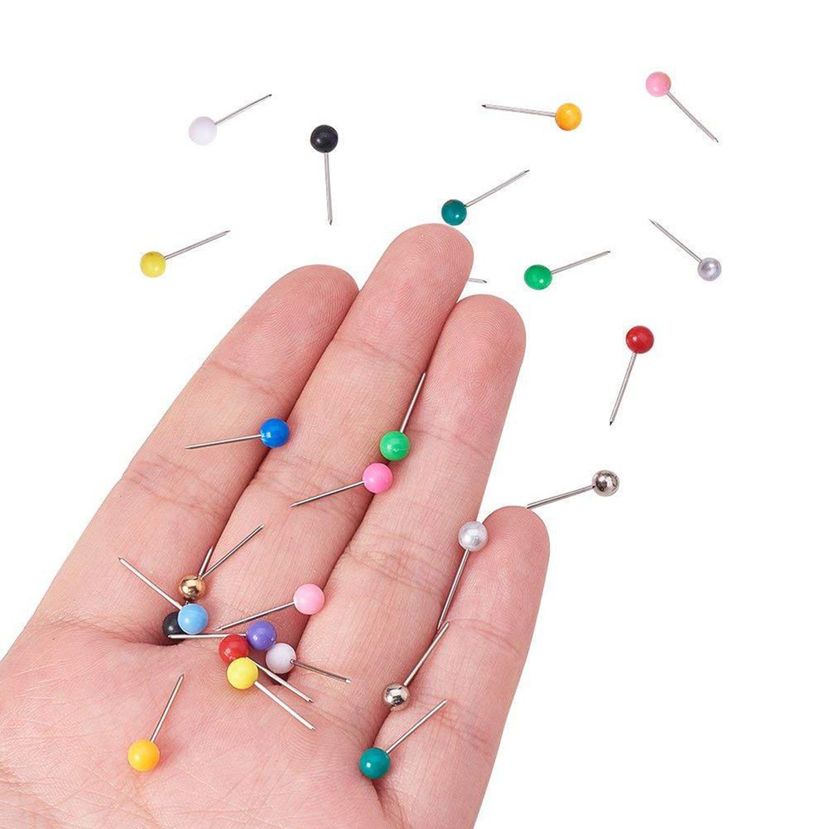 600x Map Push Pins 10 Colors Thumb Tacks Map Tacks