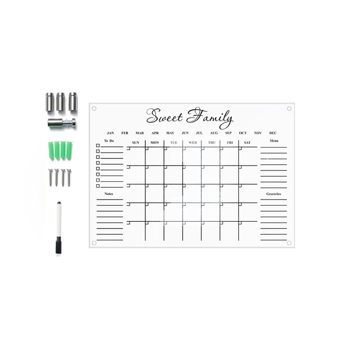 1 Set Message Pad with Nail Pen Message Pad