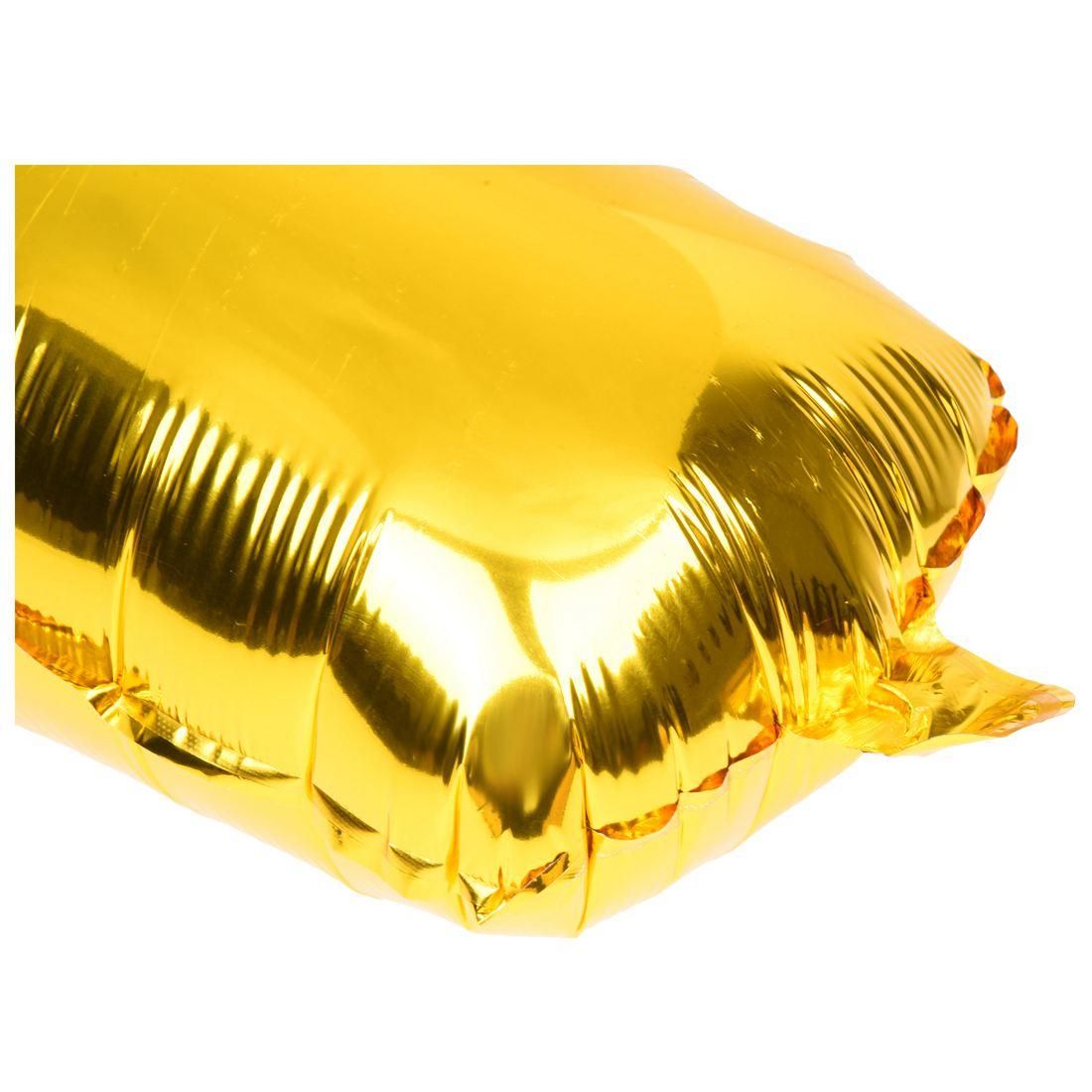 Mylar balloons alphabet letters gold-I