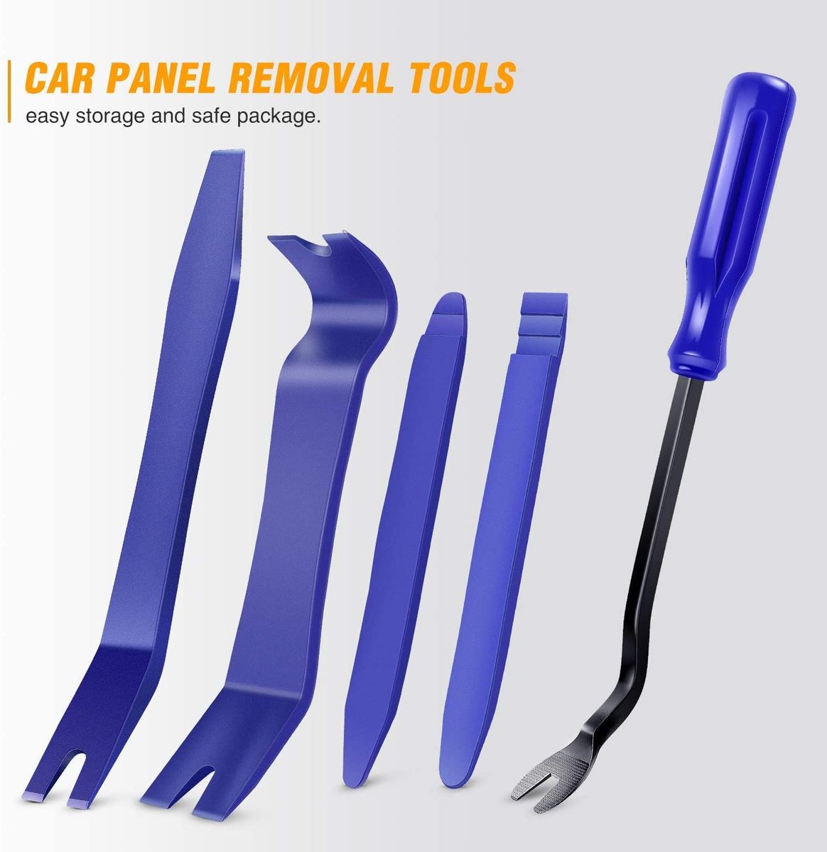 5PCS Auto/Car Panel Removal Tool Kit Car Door Clip Panel & Audio Dashboard Dismantle Kit