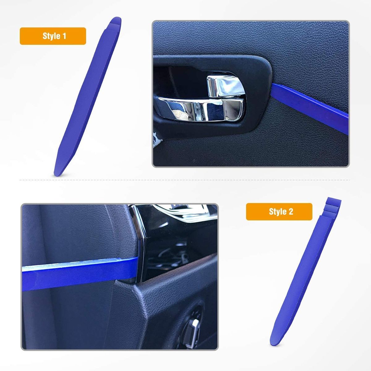 5PCS Auto/Car Panel Removal Tool Kit Car Door Clip Panel & Audio Dashboard Dismantle Kit
