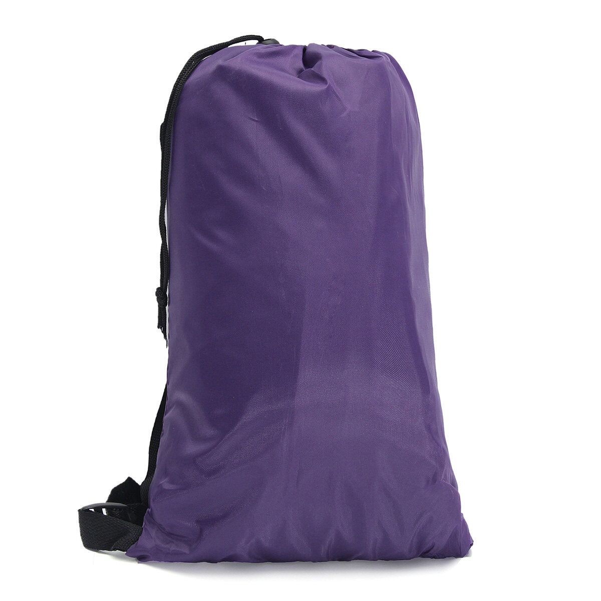 Inflatable Sofa Air Bed Lounger Chair Outdoor Camping Travel Beach Sleeping Bag Purple