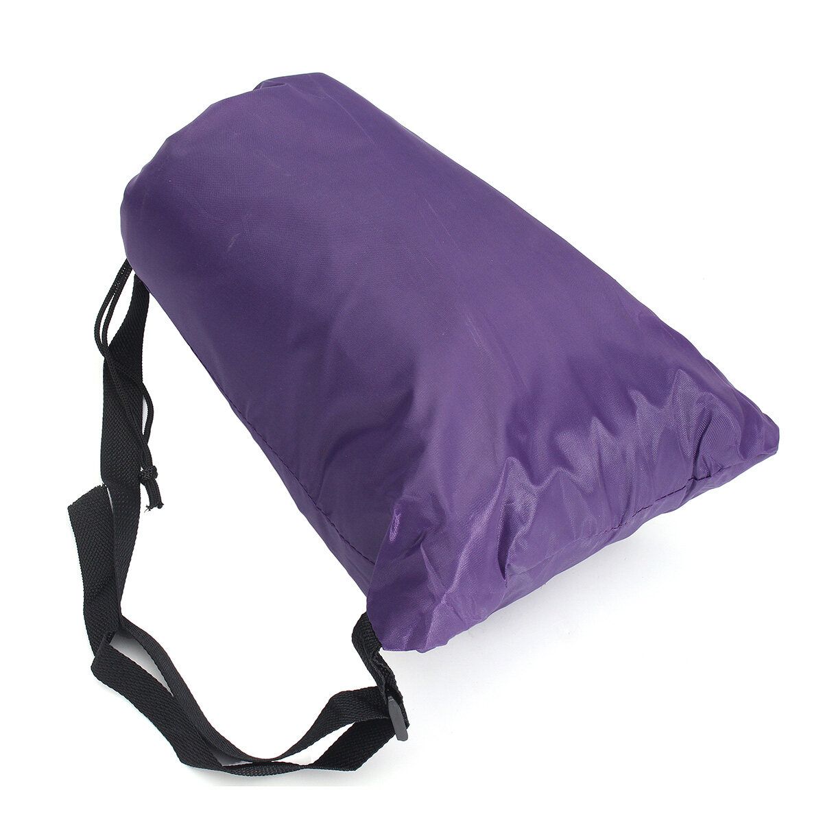 Inflatable Sofa Air Bed Lounger Chair Outdoor Camping Travel Beach Sleeping Bag Purple
