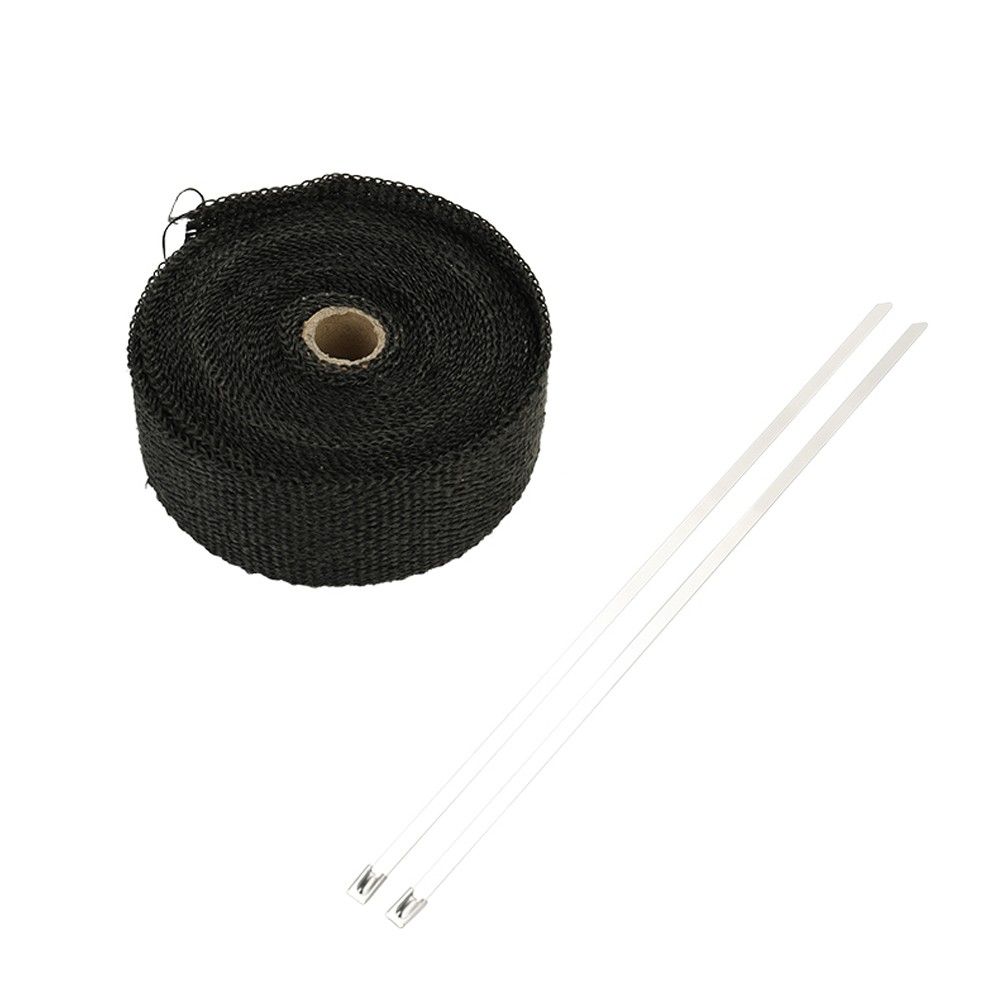 0.5/1/3/5m Fiberglass Heat Exhaust Wrap Roll Motorcycle Car