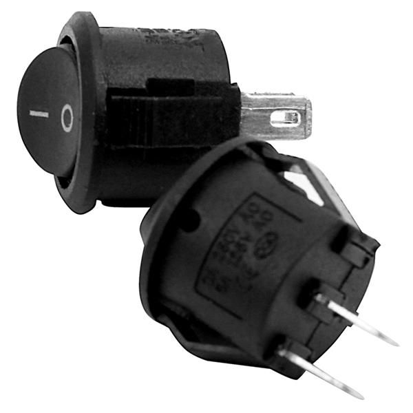 2x On/Off Latching Press Buttons Rocker for Car Auto Boat bl