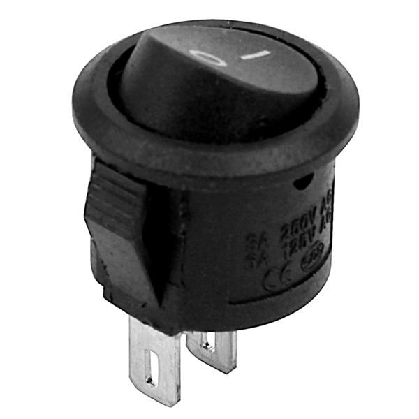 2x On/Off Latching Press Buttons Rocker for Car Auto Boat bl
