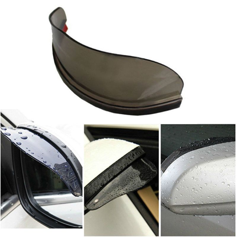 Universal Rear View Side Mirror Rain Eyebrow Snow Shield-