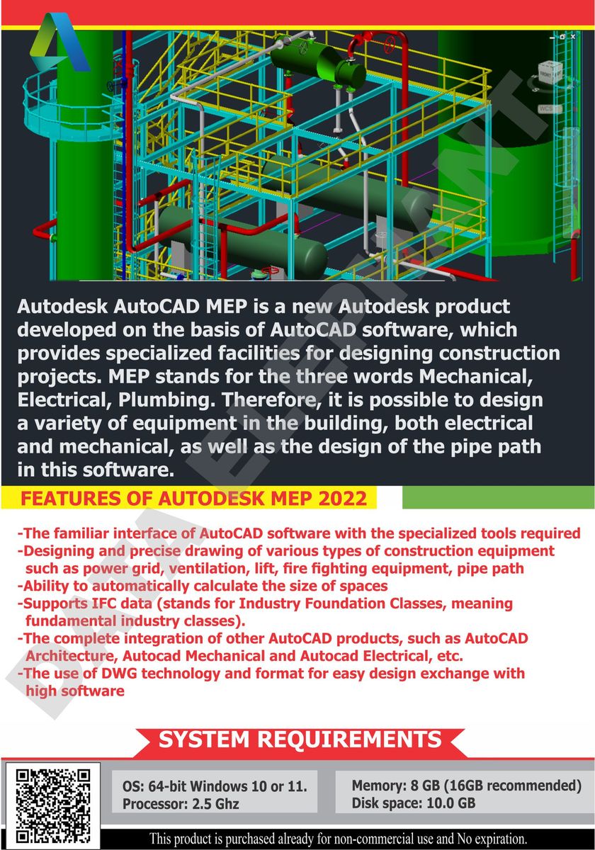 AUTODESK AUTOCAD MEP 2022