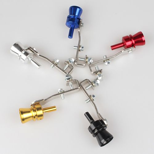 Universal Car Turbo Sound Whistle Simulator Exhaust-Black