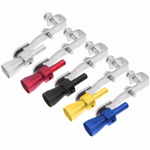 Universal Car Turbo Sound Whistle Simulator Exhaust-Black