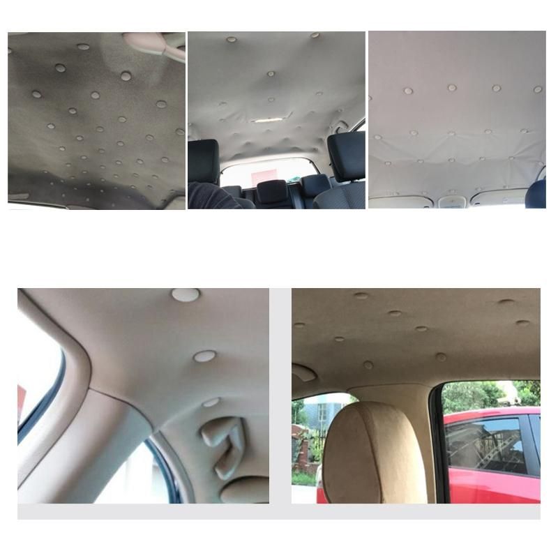 30Pcs Car Ceiling Cloth Fixing Screw Car Roof Fixed Buckle Snap Rivets Retainer Automotive Headliner Repair on Beige