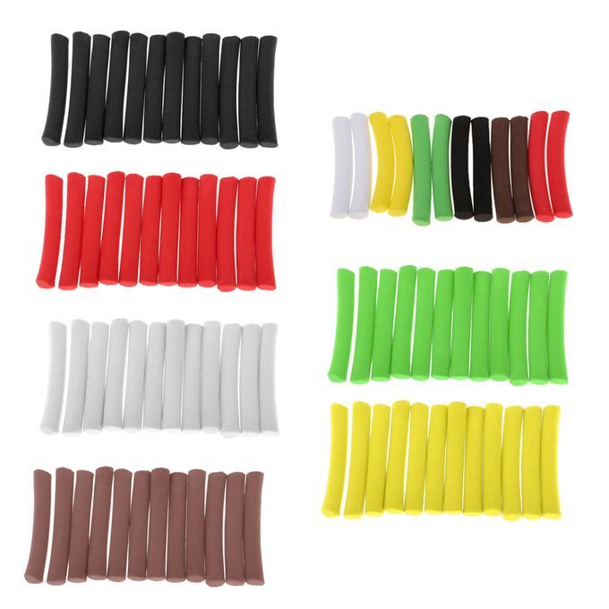12x Carp  Foam Stick 50mm Cylinder Float DIY Zig Multicolor