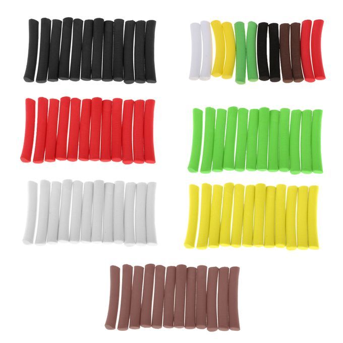 12x Carp  Foam Stick 50mm Cylinder Float DIY Zig Multicolor