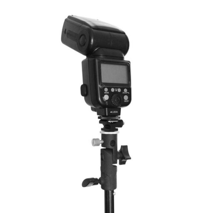 Universal E Type Flash Bracket Hot Shoe Speedlight Stand-
