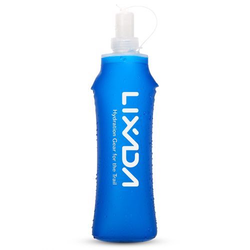 Lixada 500ml Outdoor Water Drinking Bottle Soft Folding-1 Pcs