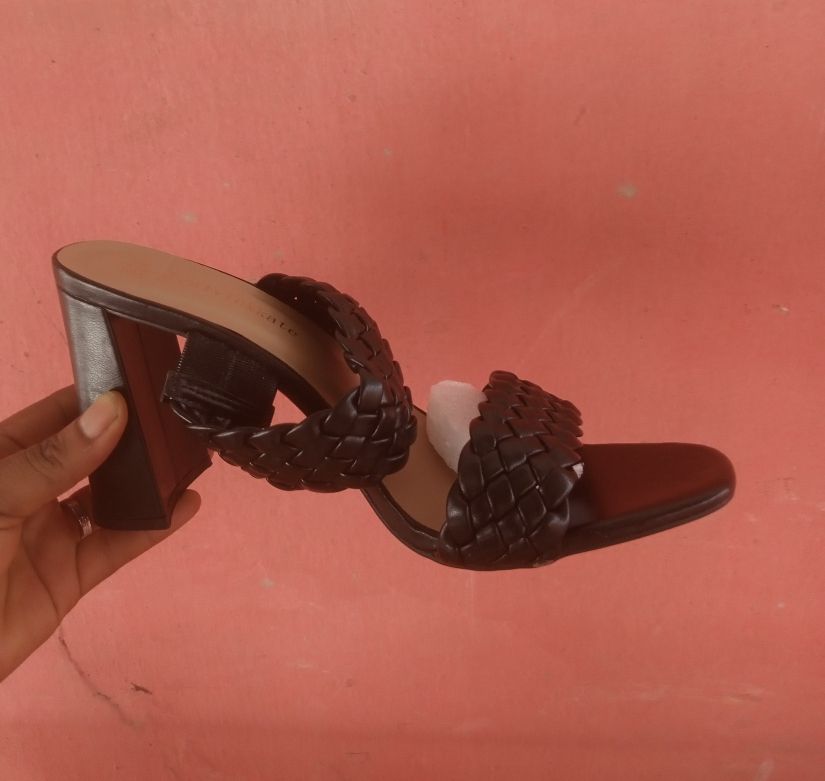Female Block Slippers - Black