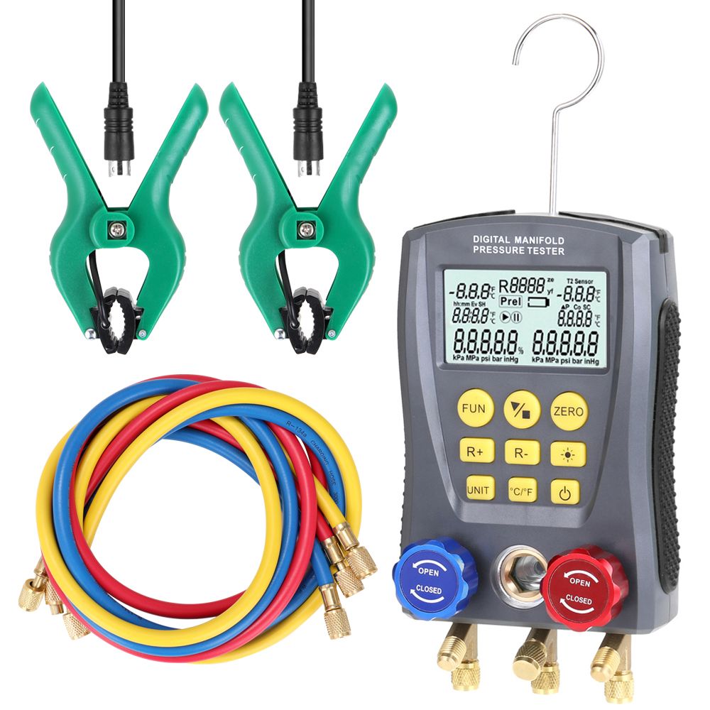 Pressure Gauge Refrigeration Digital Vacuum Pressure