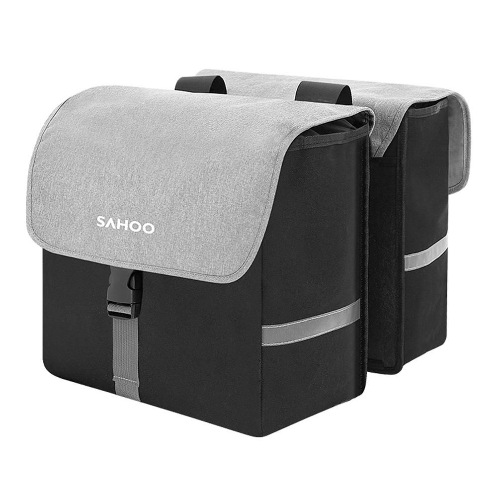 Bike Rear Seat Bag 40L Large Capacity Bicycle Rear Rack Bag Bike Pannier for Cycling Traveling Commuting