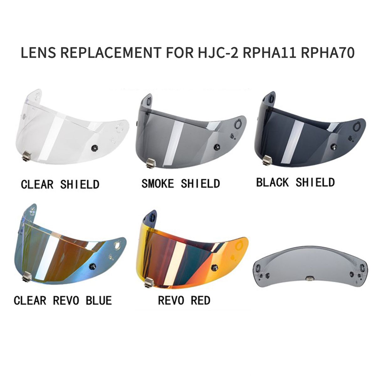 Motorcycle Helmet Visor Wind Shield Helmet Lens Replacement