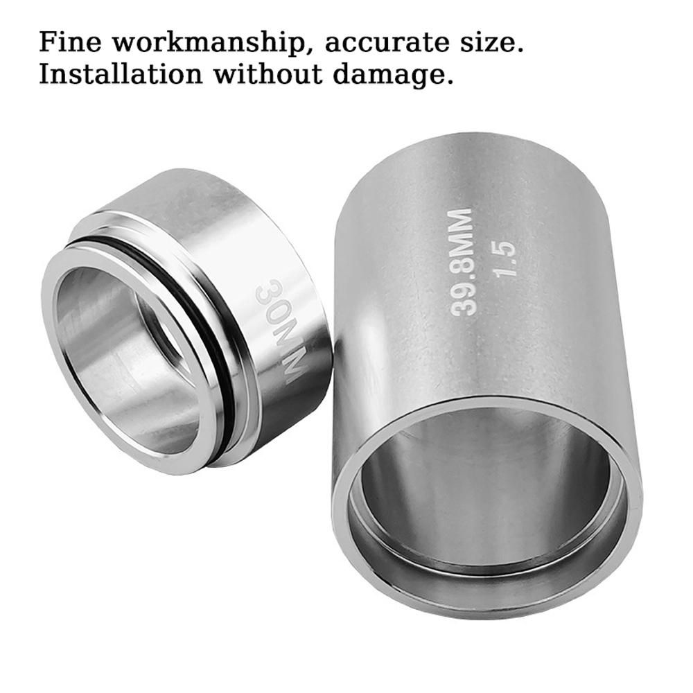 Bicycle Front Fork Crown Installation Tool Set Bike Headset Race Tool AntiSlip Setting System Extension for 28.6mm 1.5in 1.25in Bicycle Front Fork