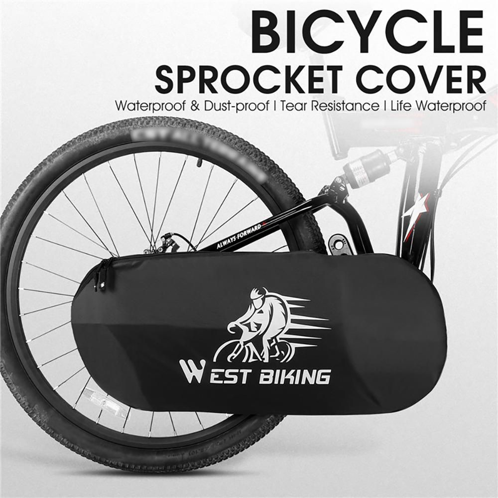Bike Chain Protector Cover Waterproof Dustproof Road Bicycle Sprockets Cover Bike Chain Protective Cover Cycling Equipment