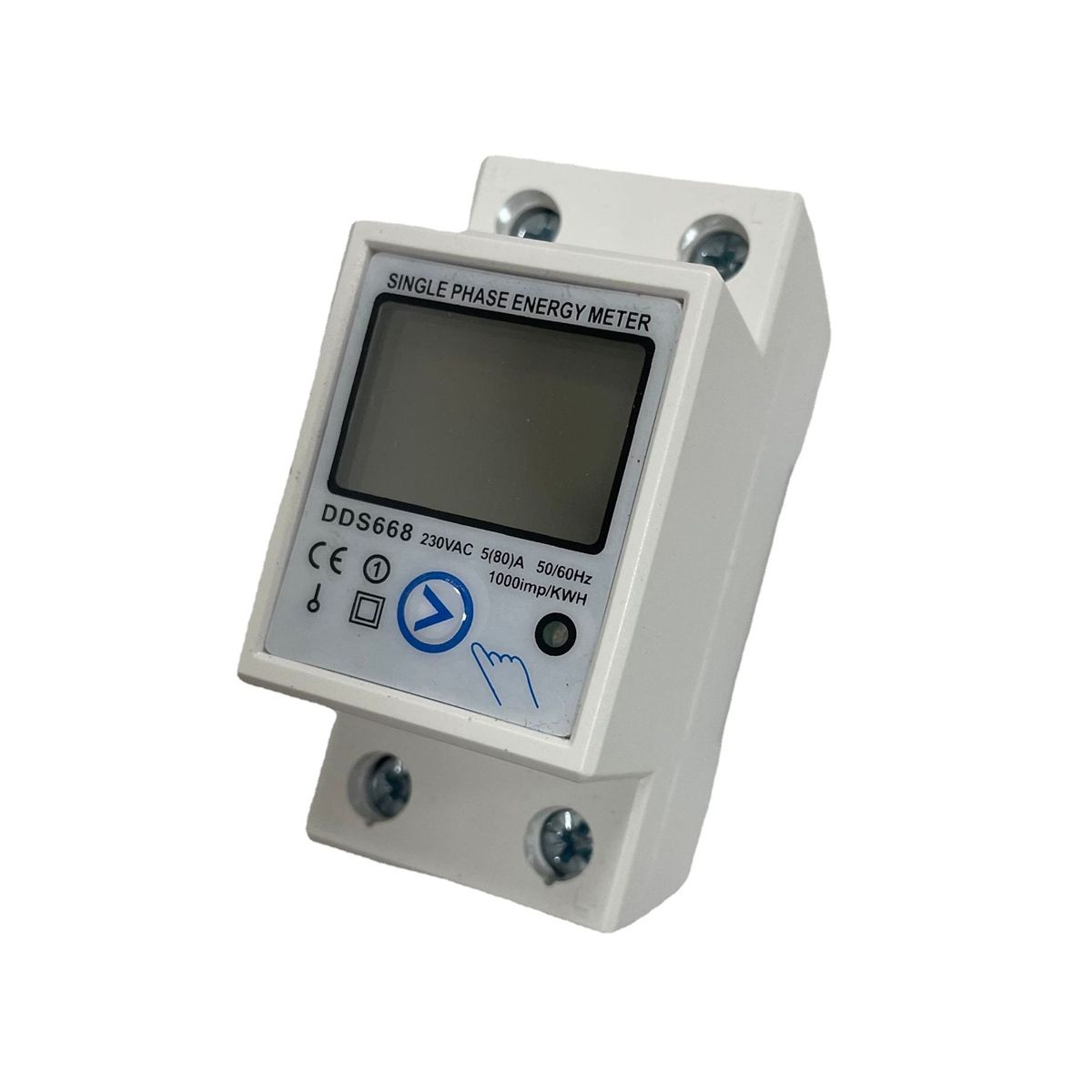Din Rail Digital Single Phase Reset Zero Energy Meter KWh Voltage Current Power Consumption Meter Wattmeter 120V AC