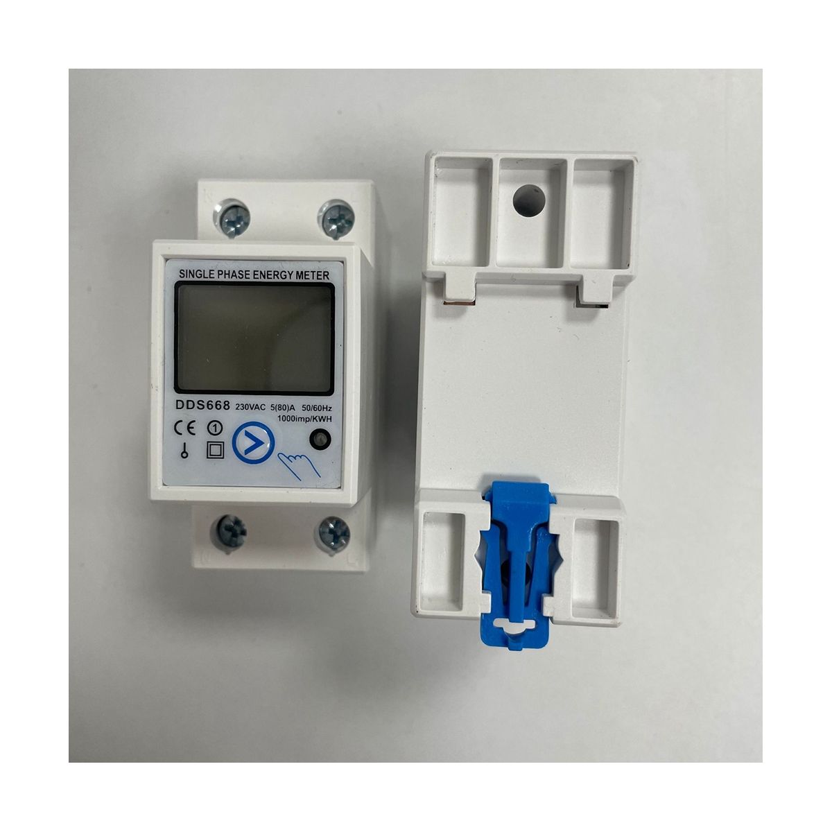 Din Rail Digital Single Phase Reset Zero Energy Meter KWh Voltage Current Power Consumption Meter Wattmeter 120V AC