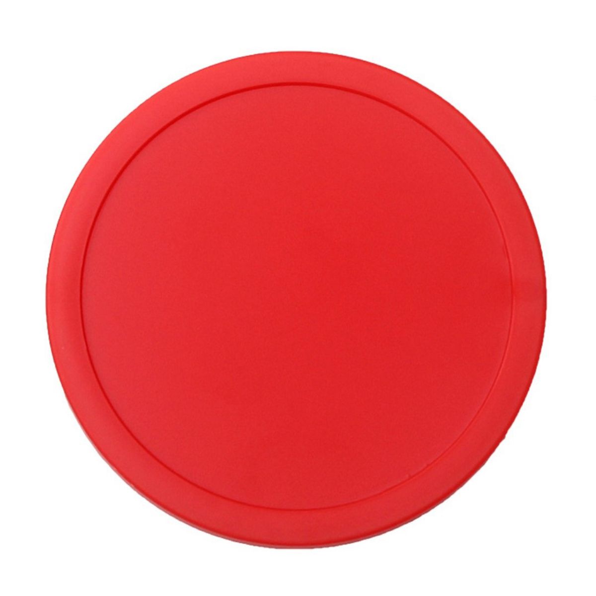 2PCS Plastic Air Hockey Pushers And 4PCS Pucks Replacement For Red