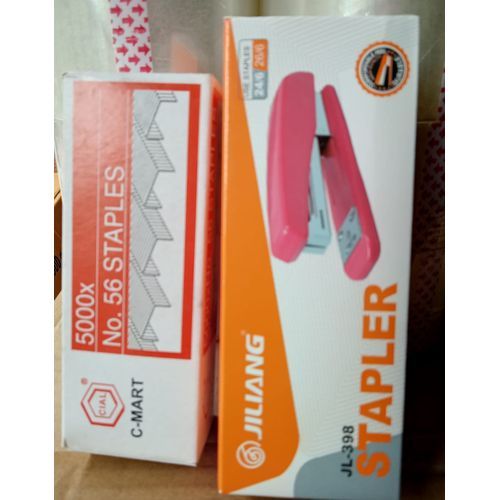 1 High Quality JL -398 Stapler + 56 Staple Pins