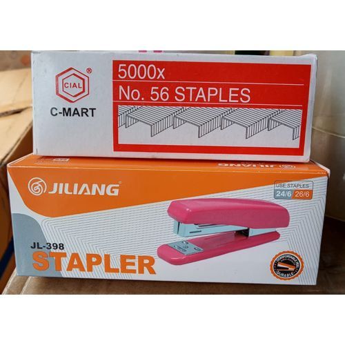 1 High Quality JL -398 Stapler + 56 Staple Pins